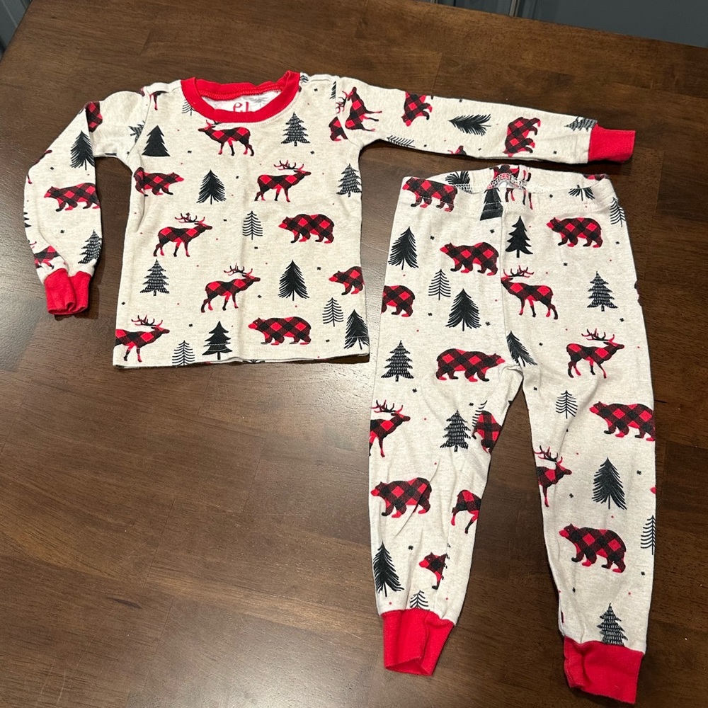 The Children’s Place Holiday Buffalo Plaid Pajamas